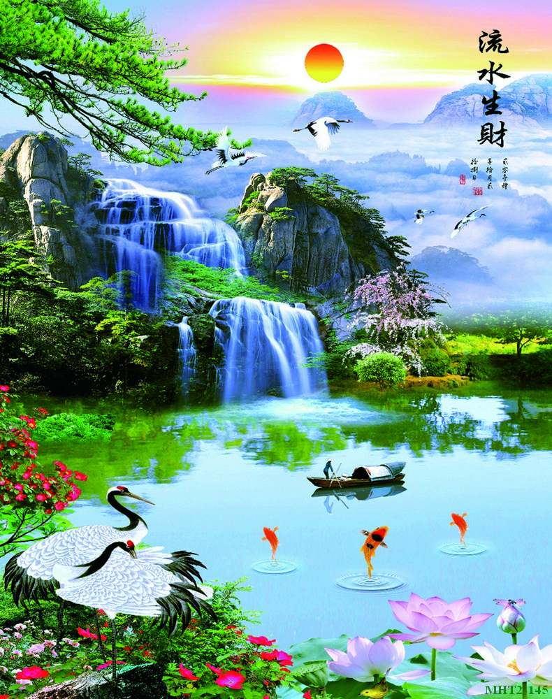 Phong cảnh sơn thủy hữu tình MHT2-145